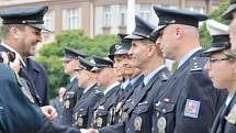 Slavnostní předávání ocenění příslušníkům Policie České republiky u příležitosti státního svátku 28. října.
