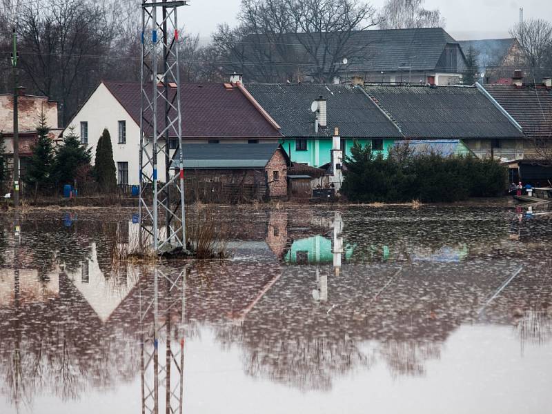 Povodňová situace na Královéhradecku.