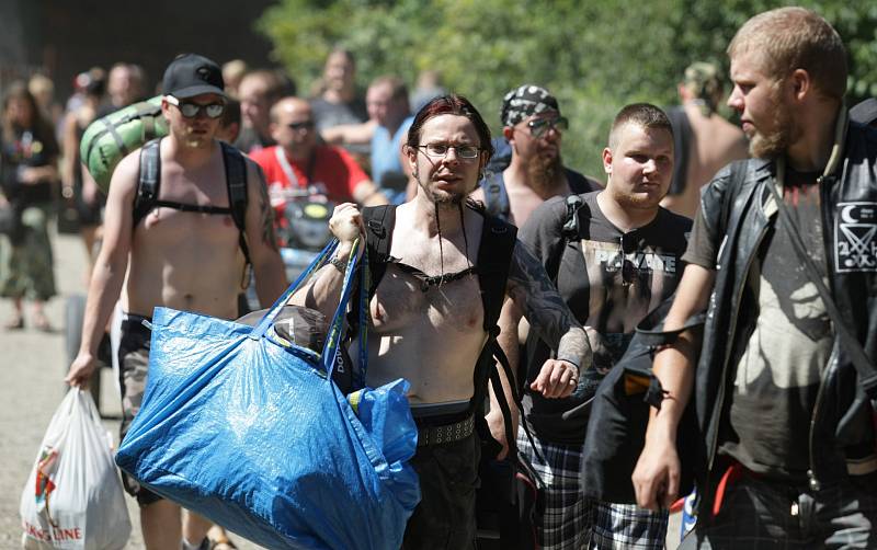 Metalový festival Brutal Assault v pevnosti Josefov u Jaroměře.