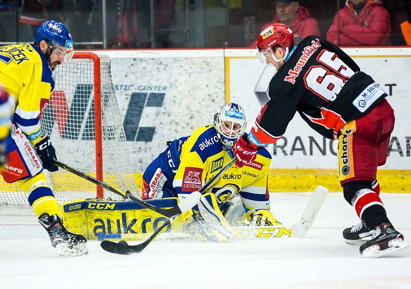 Hokejová extraliga: Mountfield HK - Aukro Berani Zlín.