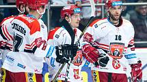 Hokejová extraliga: Mountfield HK - HC Dynamo Pardubice.