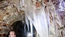 Josefovské podzemí a ledové záclony