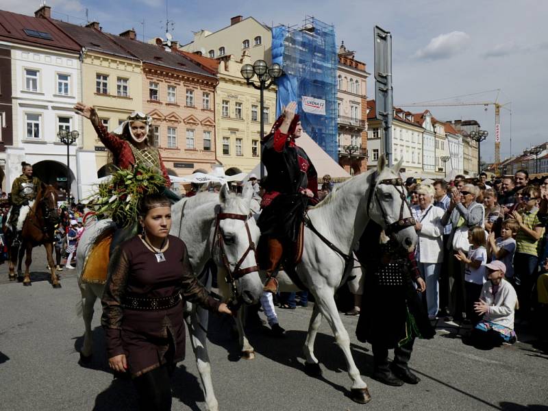 Slavnosti královny Elišky v Hradci Králové.