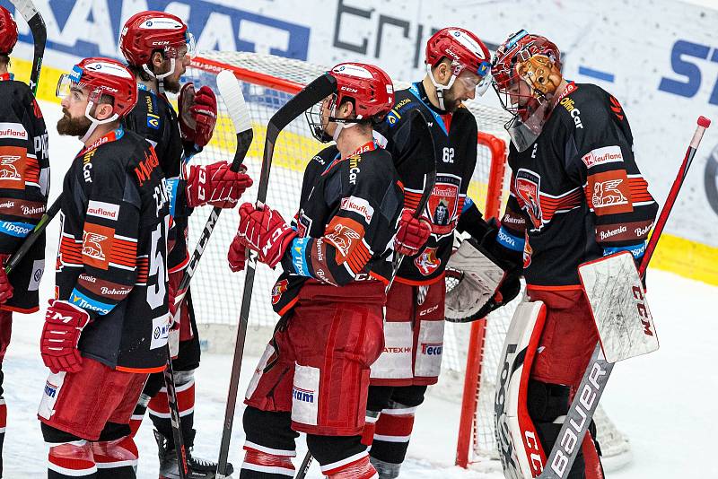 Generali play off Tipsport extraligy - osmifinále: Mountfield HK - HC Verva Litvínov.