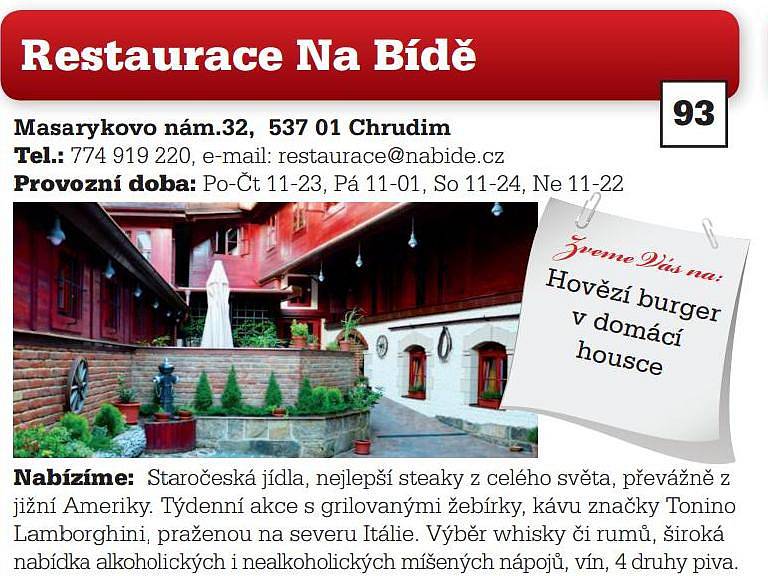 Restaurace Na Bídě