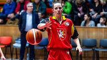 Ženská basketbalová liga: Sokol Nilfisk Hradec Králové - BK Loko Trutnov.