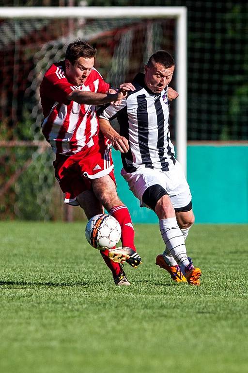 Finále fotbalového Poháru hejtmana v Albrechticích nad Orlicí: TJ Červený Kostelec - SK Libčany.