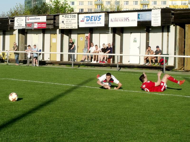 Krajský přebor fotbalistů: TJ Sokol Třebeš - SK Libčany.