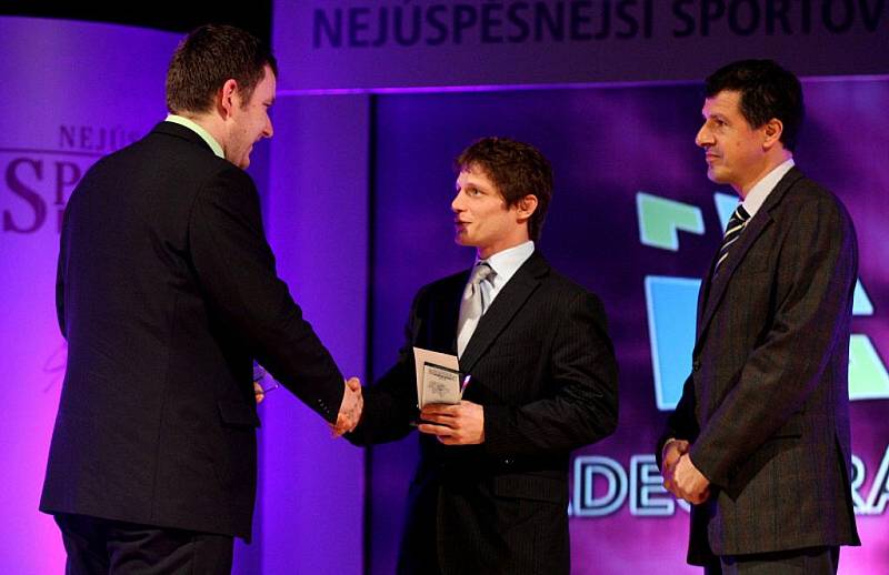 Z vyhlášení „Nejúspěšnějšího sportovce“ za rok 2010.