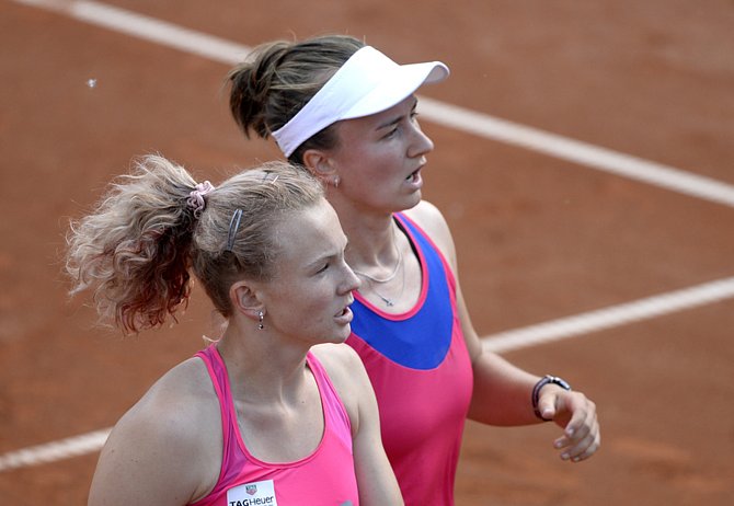 Triumf! Hradecká tenistka Kateřina Siniaková získala spolu s Barborou Krejčíkovou turnajový titul po více než roce.