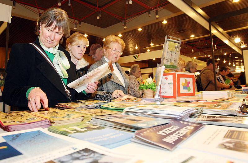 Veletrh Infotour a cykloturistika v hradeckém Kongresovém centru Aldis o víkendu 20. - 21. března 2010. 