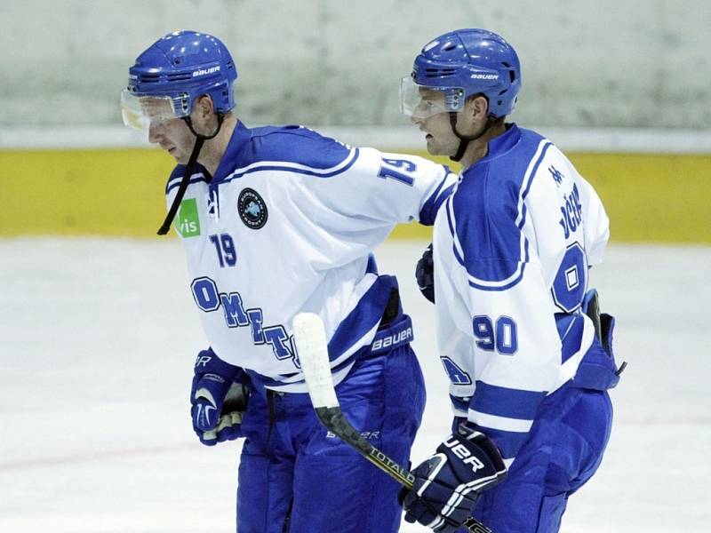 Hokejová European Trophy: Mountfield HK - HC Kometa Brno.