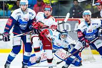 Hokejová extraliga: Mountfield HK - HC Kometa Brno.