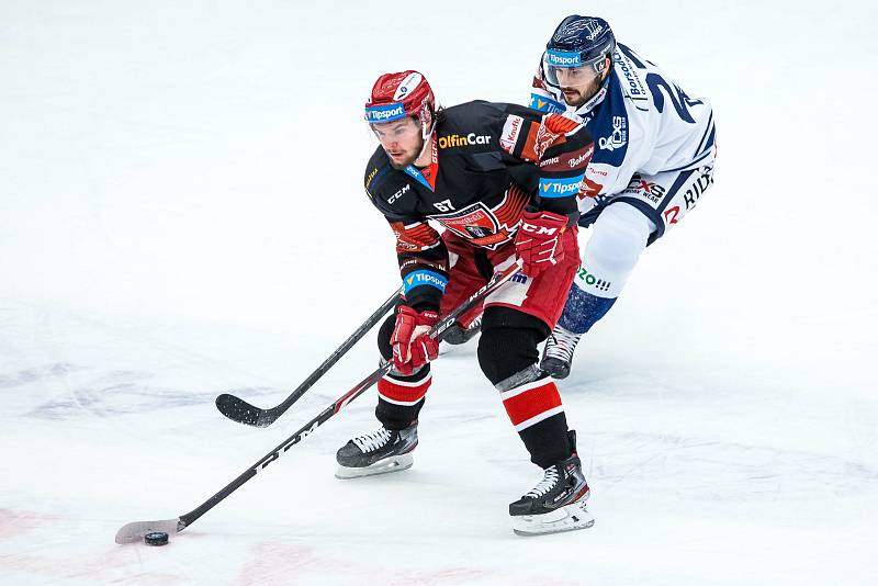 Hokejová extraliga: Mountfield HK - HC Vítkovice Ridera.