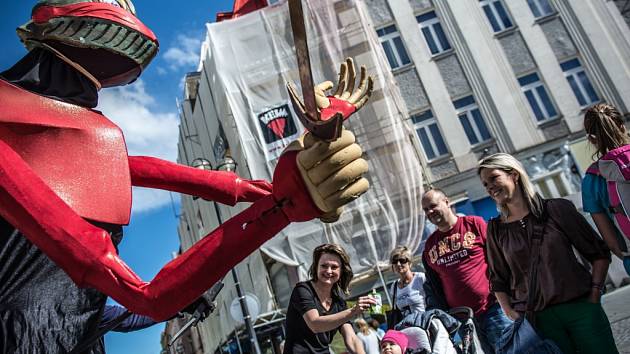 Zahájení 22. ročníku festivalu Divadlo evropských regionů v Hradci Králové.