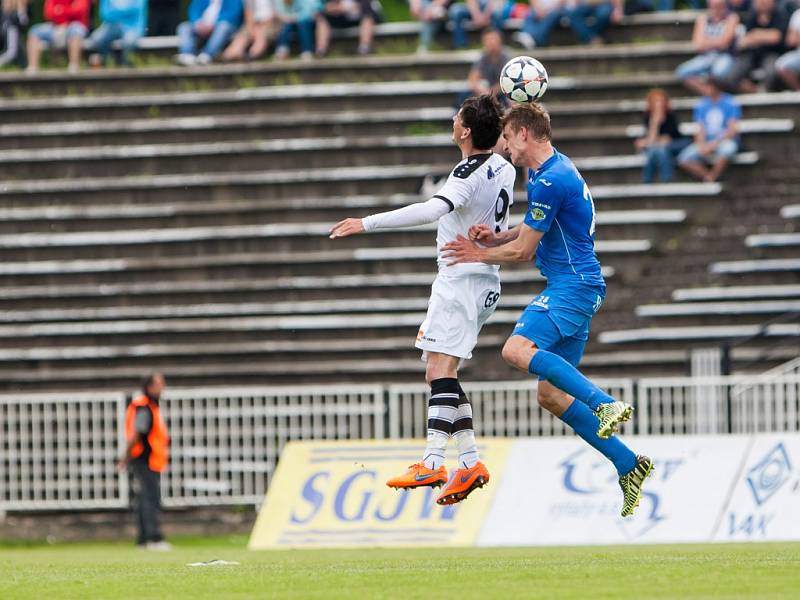 Fotbalová Synot liga: FC Hradec Králové - FC Baník Ostrava.