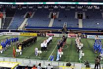 Úvod turnaje Indoor Fotbal Cup.