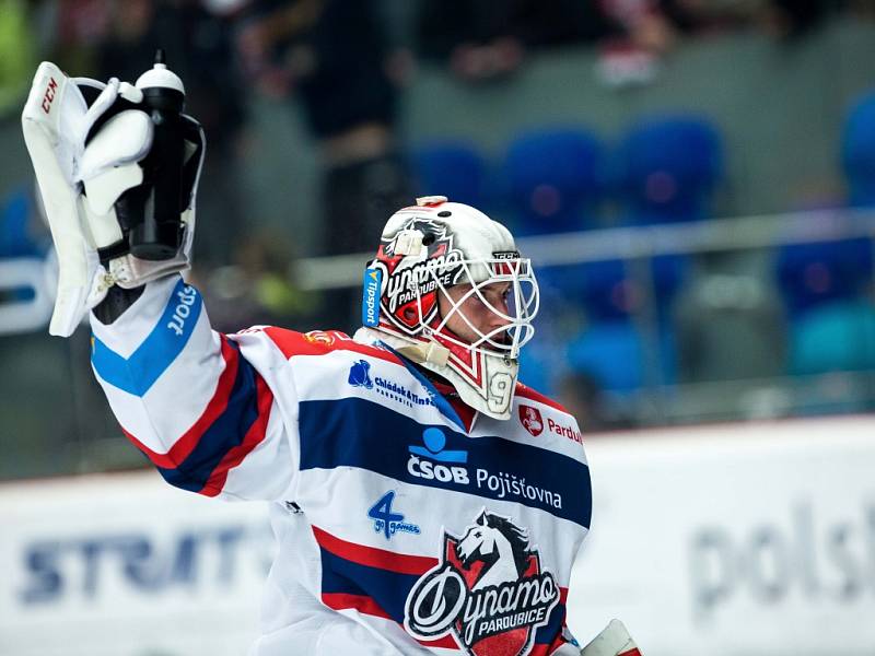 Hokejová extraliga: Mountfield HK - HC Dynamo Pardubice.