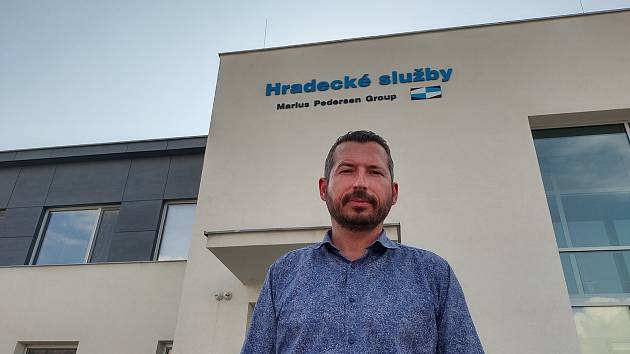 Martin Hušek, ředitel společnosti Hradecké služby, která má v Hradci Králové na starosti recyklaci odpadů.