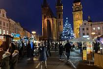 Vánoční trhy v Hradci Králové 2022.