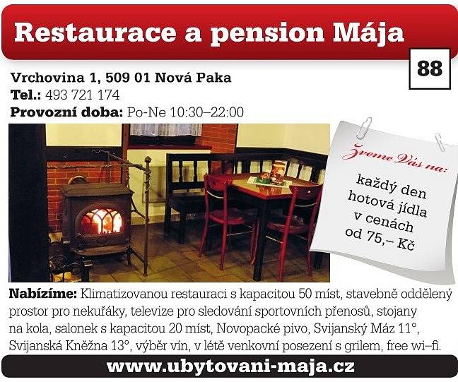 Restaurace a penzion Mája