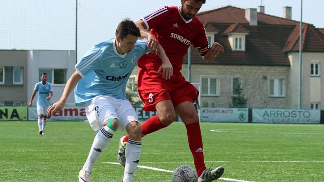 Česká fotbalová liga: FK Slavoj Vyšehrad - SK Převýšov.