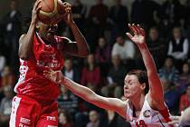 Ženská basketbalová liga: Sokol Hradec Králové - BLK Slavia Praha.