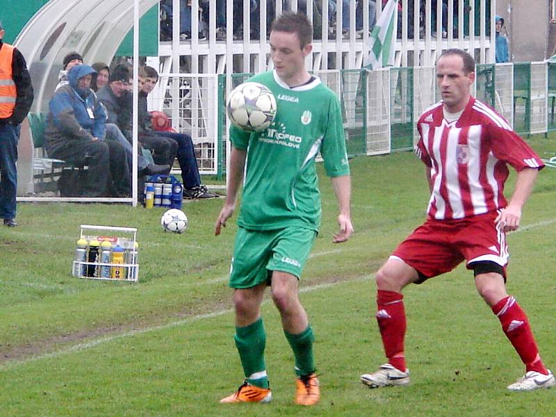 Fotbalový krajský přebor Královéhradecka: FC Olympia Hradec Králové - SK Libčany.