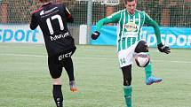 Zimní fotbalová Tipsport liga: Bohemians 1905 - FC Hradec Králové.