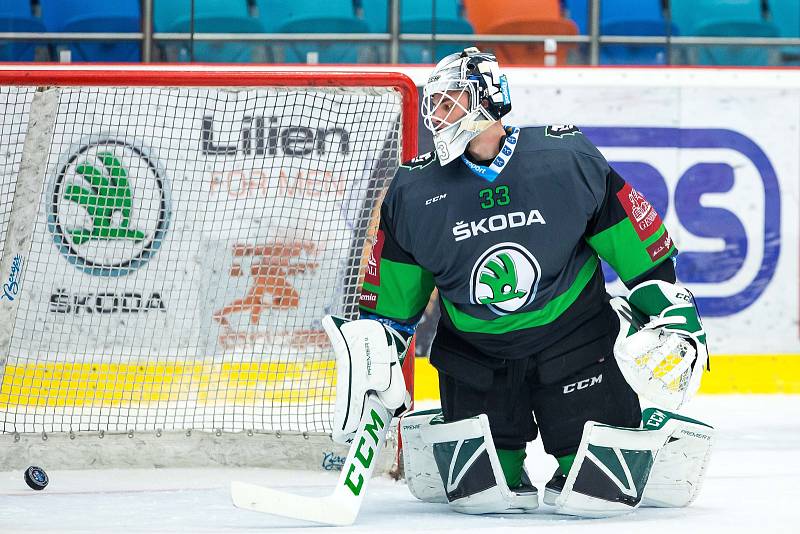 Hokejová extraliga: Mountfield HK - BK Mladá Boleslav.