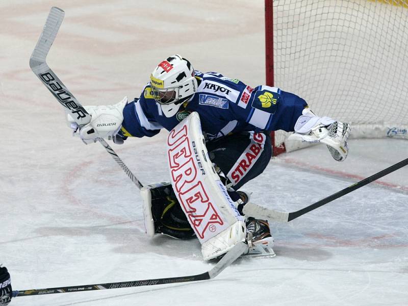 Hokejová extraliga: Mountfield HK - HC Kometa Brno.