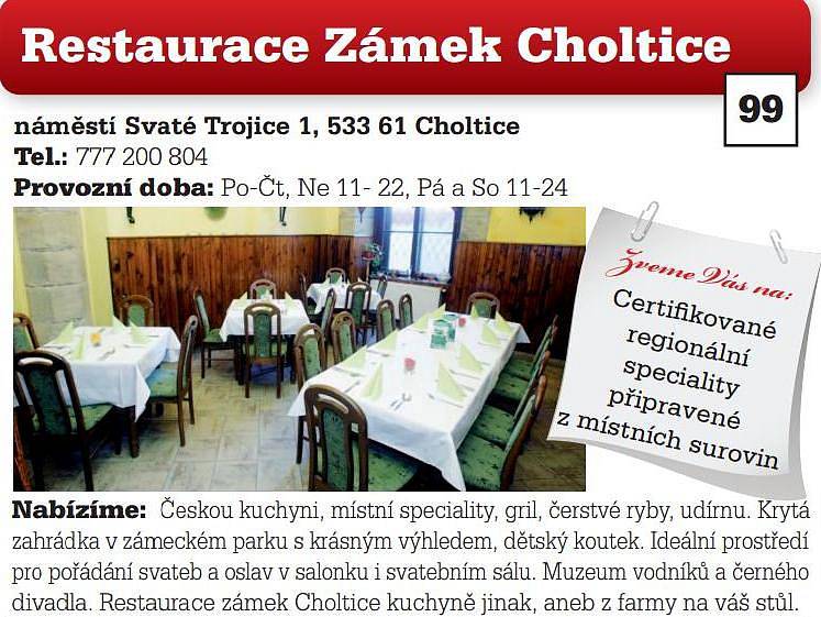 Restaurace Zámek Choltice
