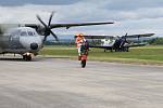 Akce Open Skies for Handicapped na královéhradeckém letišti.