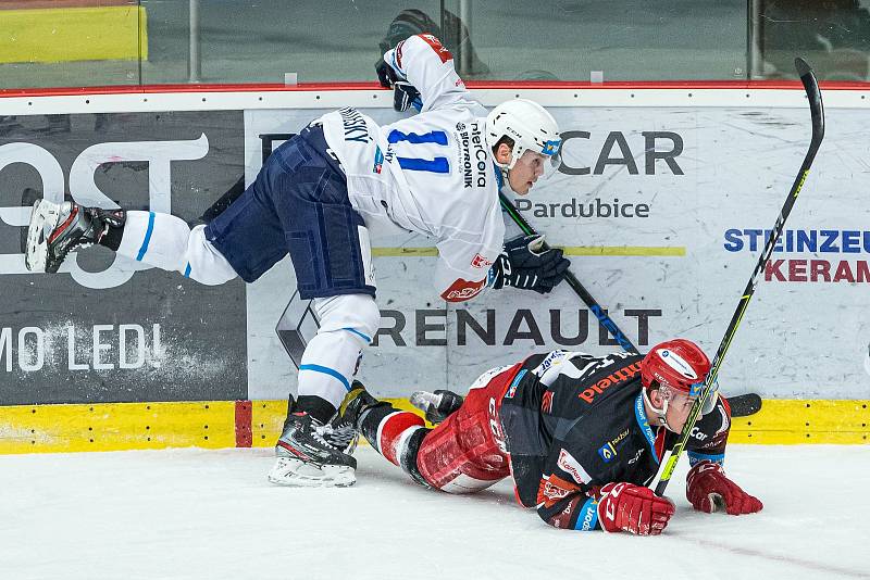 Hokejová extraliga: Mountfield HK - HC Škoda Plzeň.