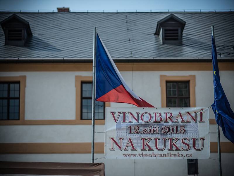 Vinobraní na Kuksu.