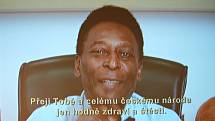 Josef Masopust - přání Pelé: "Přeji Tobě a celému českému národu jen hodně zdraví a štěstí."