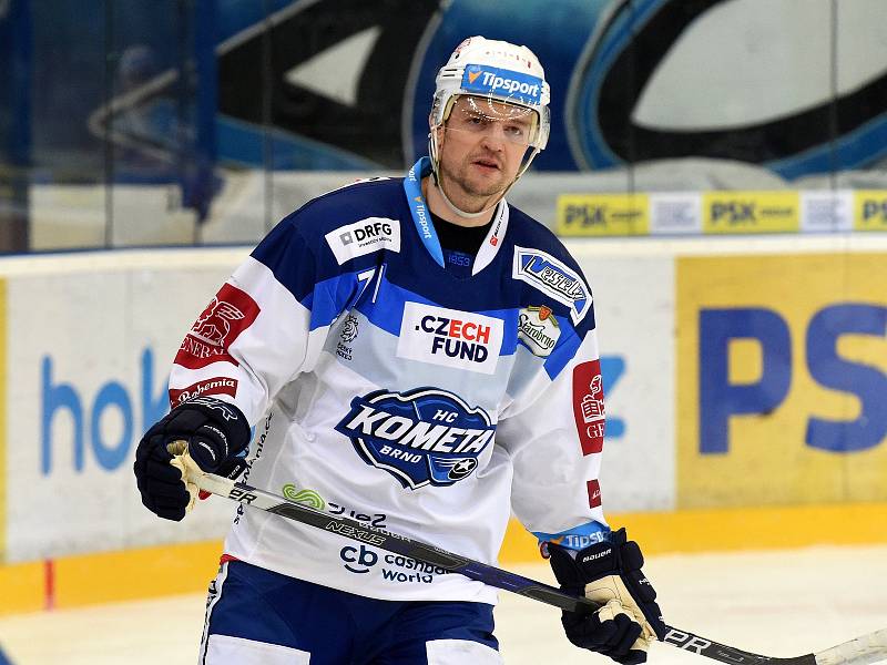 Hokejová extraliga: HC Kometa Brno - Mountfield HK.