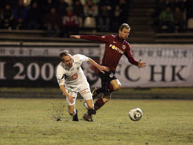 Fotbalová I. Gambrinus liga: FC Hradec Králové - AC Sparta Praha.