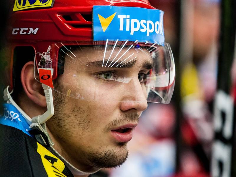 Hokejová extraliga: Mountfield HK - HC Olomouc.