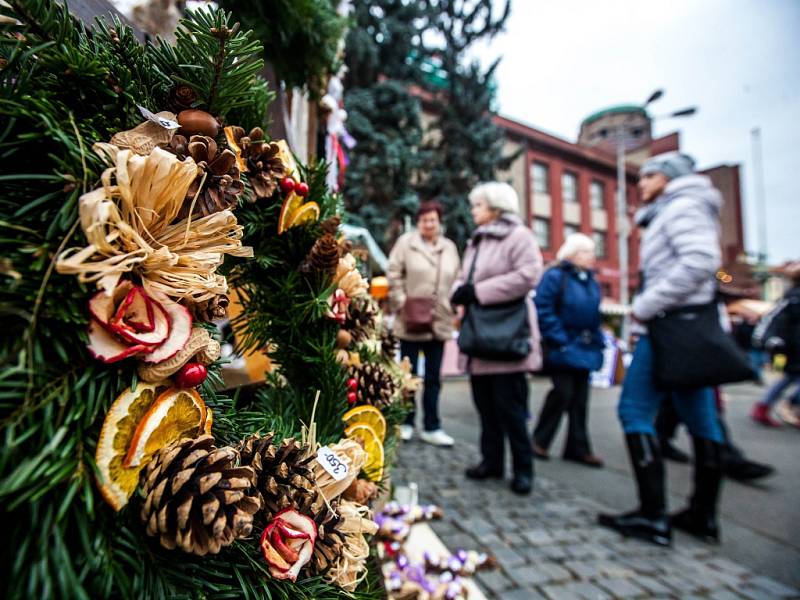 Muzejní adventní trhy v Hradci Králové.