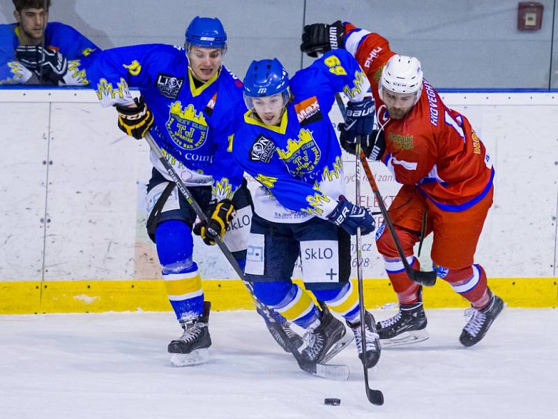 Krajská hokejová liga - čtvrtfinále play off: Nová Paka - Nové Město nad Metují.