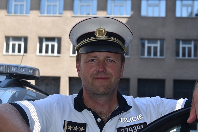 Petr Dušek vede dopravní policii v Královéhradeckém kraji už 11 let.