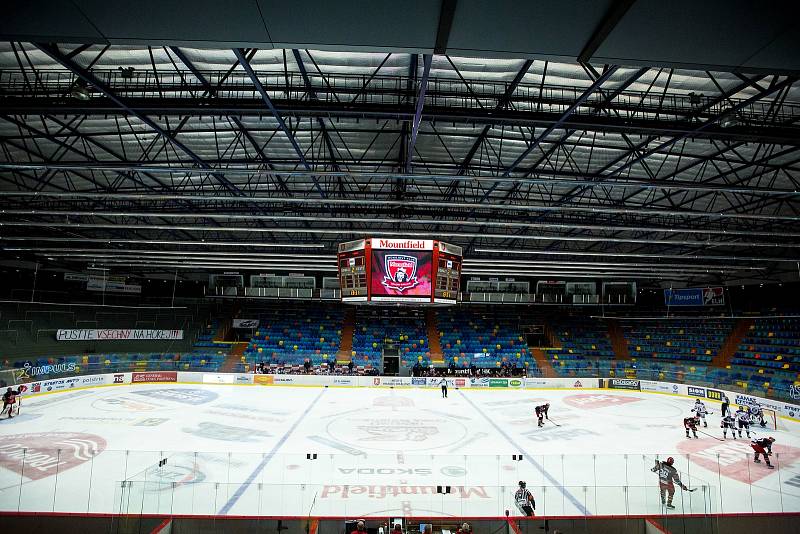Hokejová extraliga: Mountfield HK - HC Vítkovice Ridera.