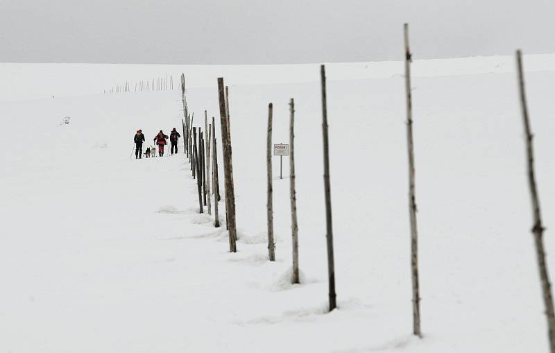 Cvičení horské služby 3. března 2009