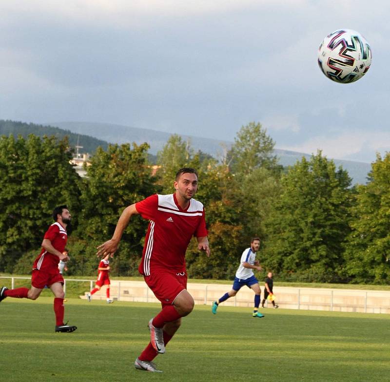 Vrchlabí B - Kopidlno, rozhodovaly penalty