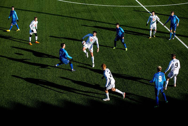 Zimní příprava fotbalistů: FC Hradec Králové - Loko Vltavín.