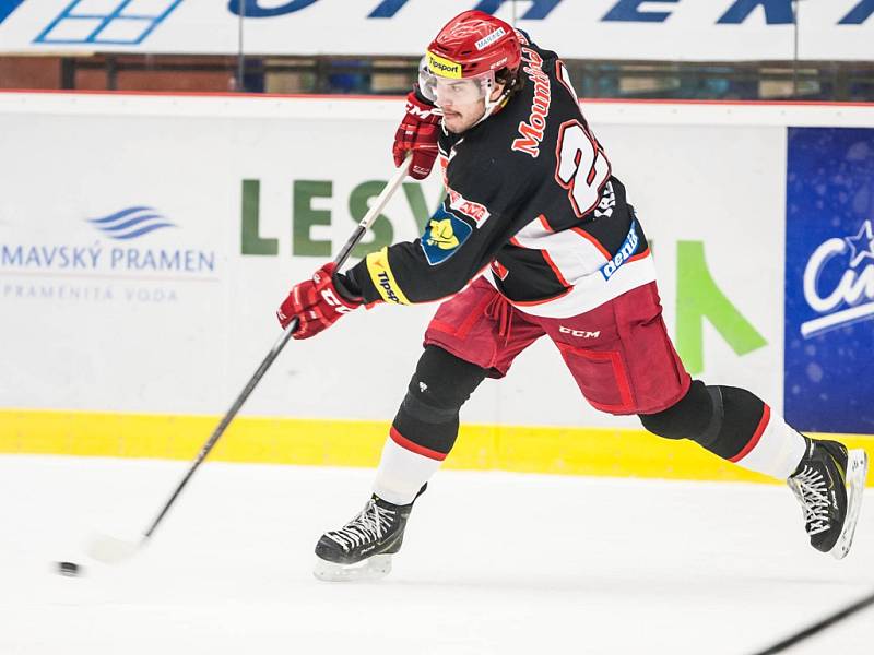 Hokejová extraliga: Mountfield HK - HC Energie Karlovy Vary.