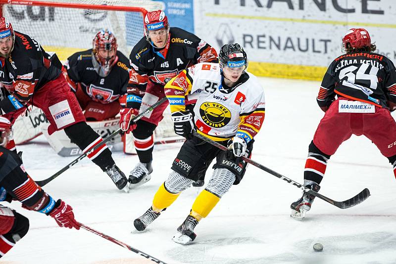 Generali play off Tipsport extraligy - osmifinále: Mountfield HK - HC Verva Litvínov.