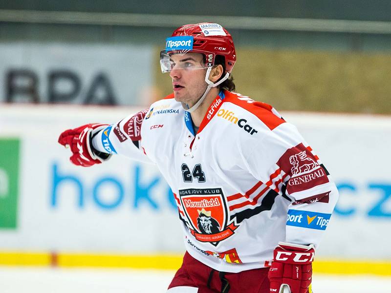 Hokejová extraliga: Mountfield HK - HC Olomouc.