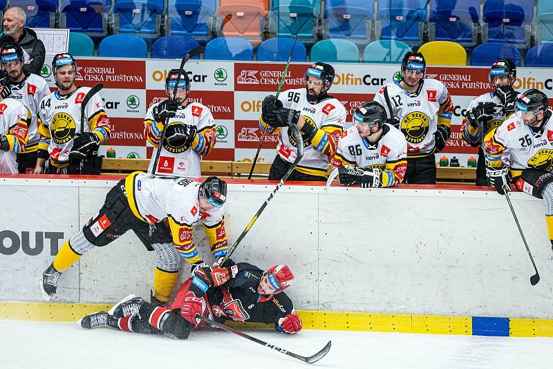 Hokejová extraliga: Mountfield HK - HC VERVA Litvínov.